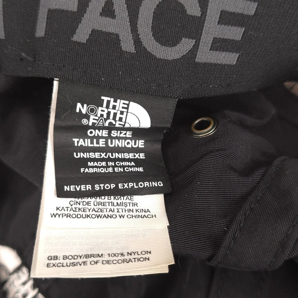 The North Face Team Korea Hat Mens Black Soft Bill Tech Cap Run Hike Gorpcore